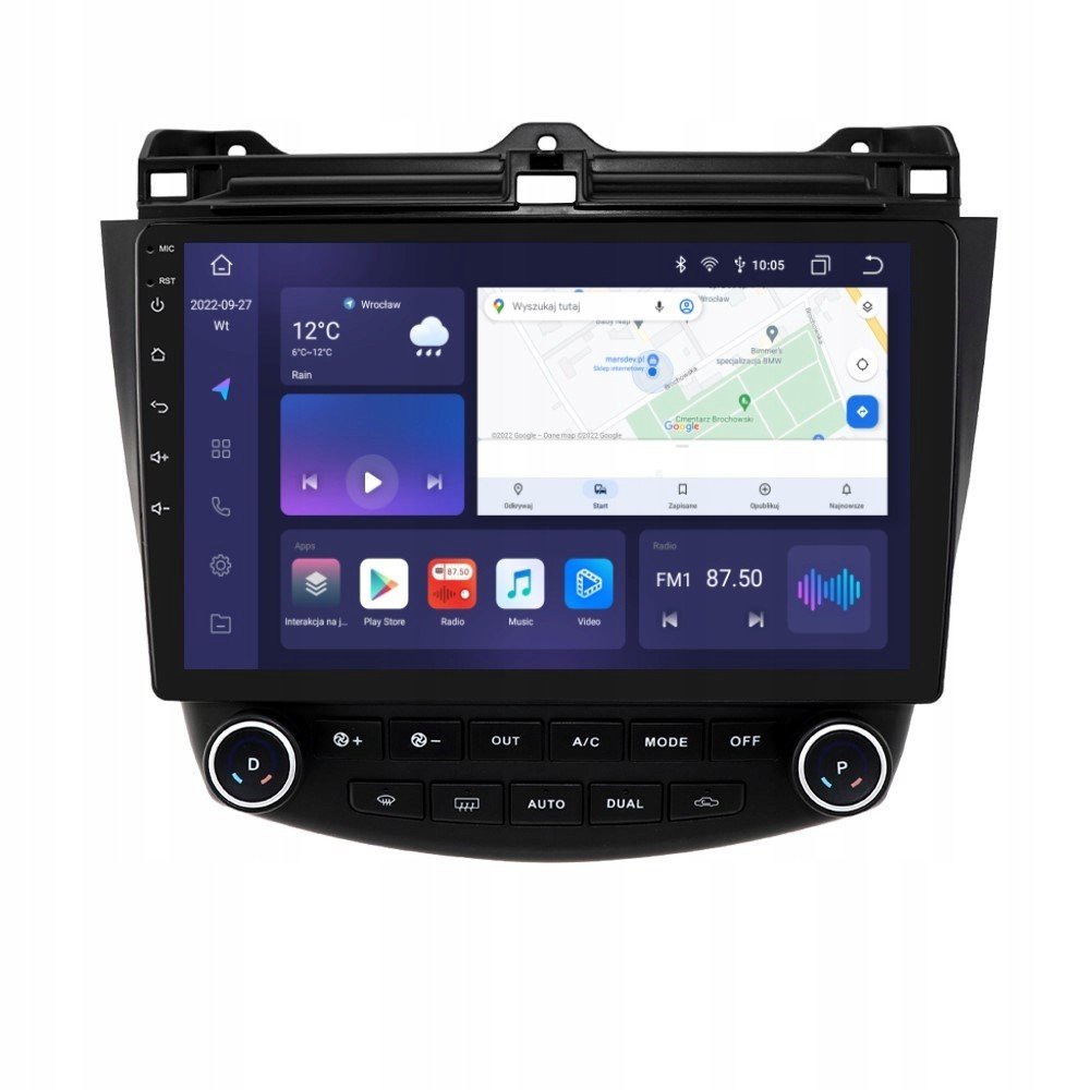 Navigace Android Honda Accord VII 4GB Dsp Carplay