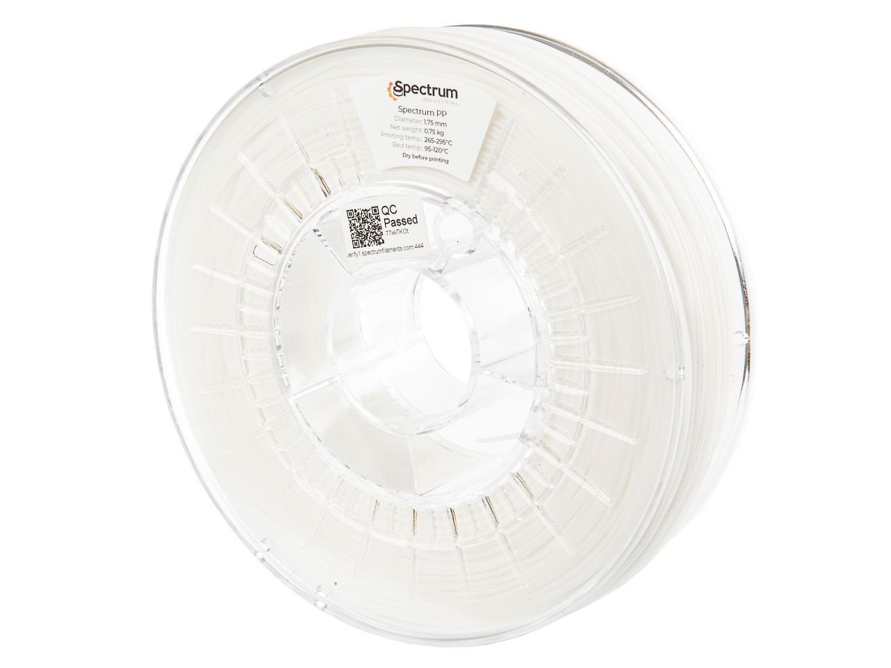 Spectrum vlákna Pp 1,75 mm 0,75 kg Přírodní