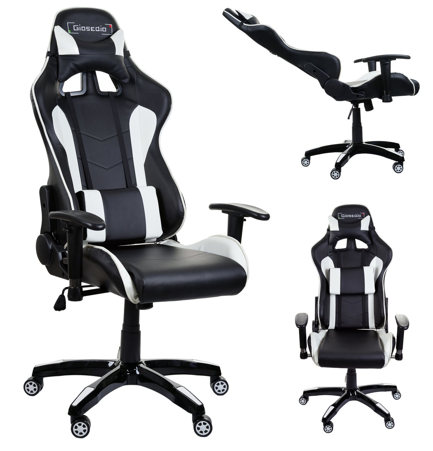 Herní křeslo Ergonomické moderní Vhodné