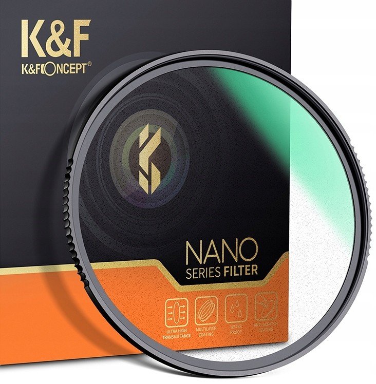 Difuzní filtr Black Mist 1/4 82mm Nano-X K&f