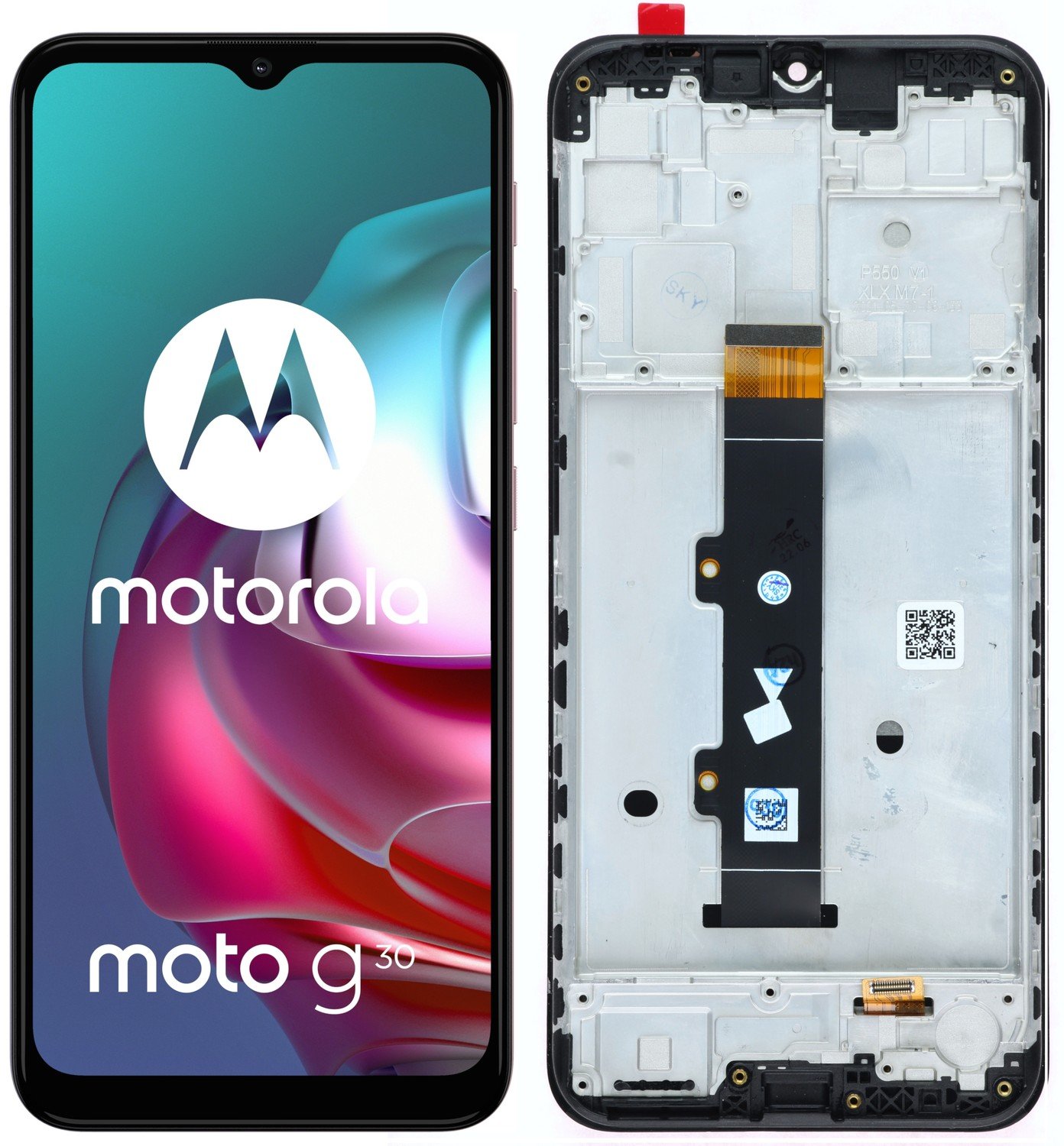 Zobrazit Ekran Ramka LCD pro Motorola Moto G30