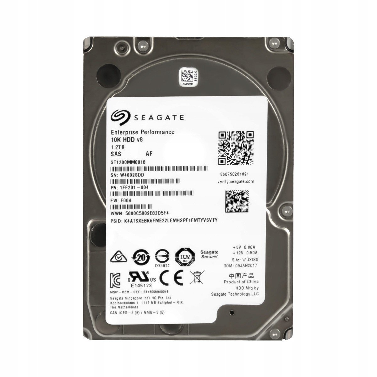 Seagate 1,2TB 10K SAS-3 2,5'' ST1200MM0018