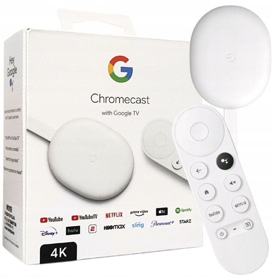 Přehrávač Google Chromecast 4.0 Smart Tv 4K