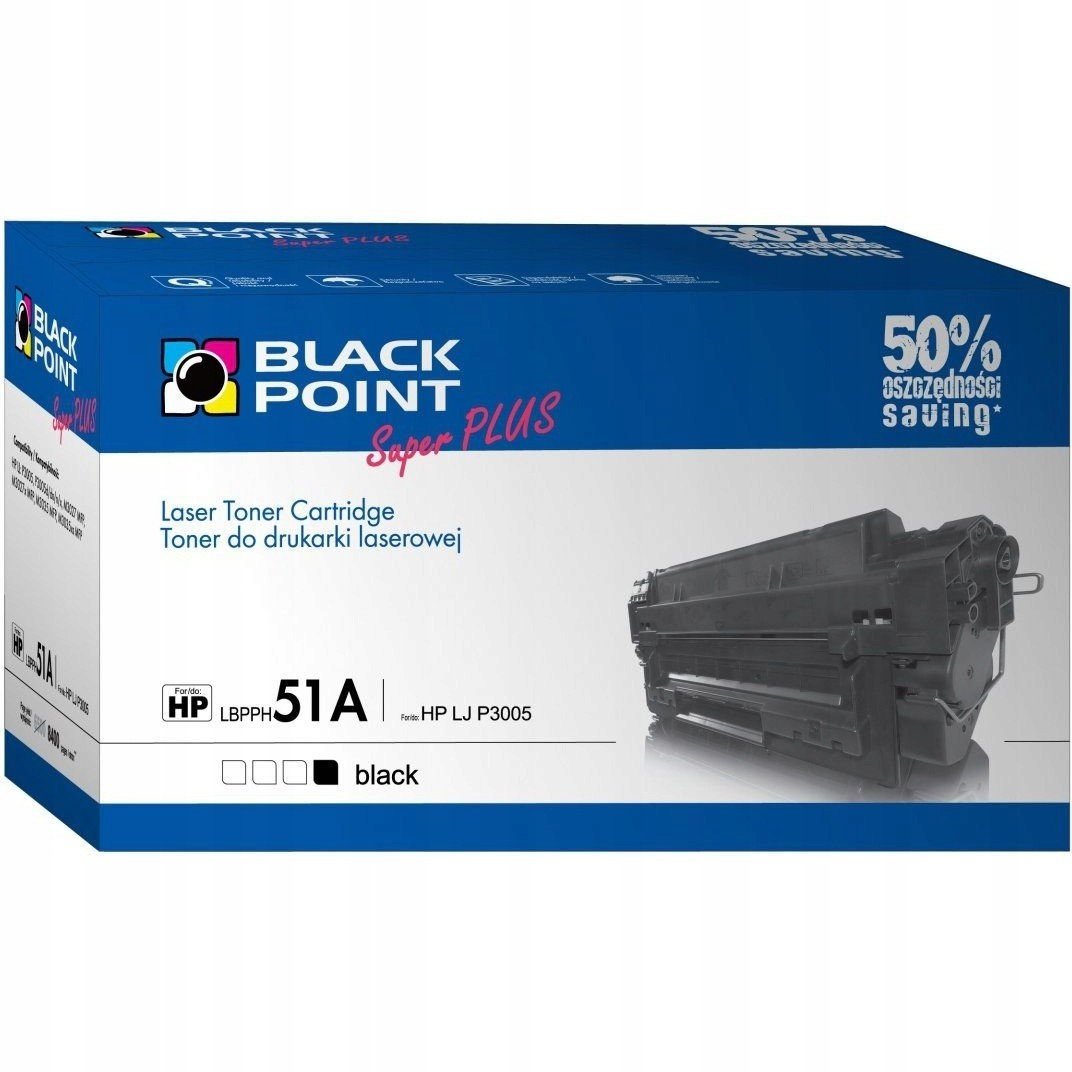 Toner Black Point (LBPPH51A) černý 8400str Hp