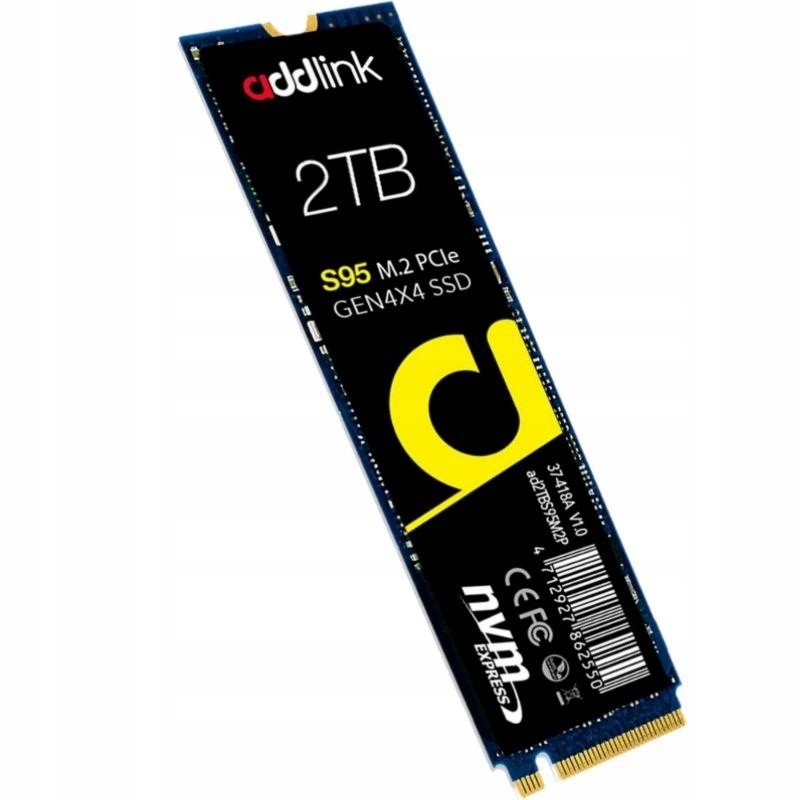 Addlink Ssd disk 2TB M.2 2280 PCIe GEN4X4 NVMe1.4