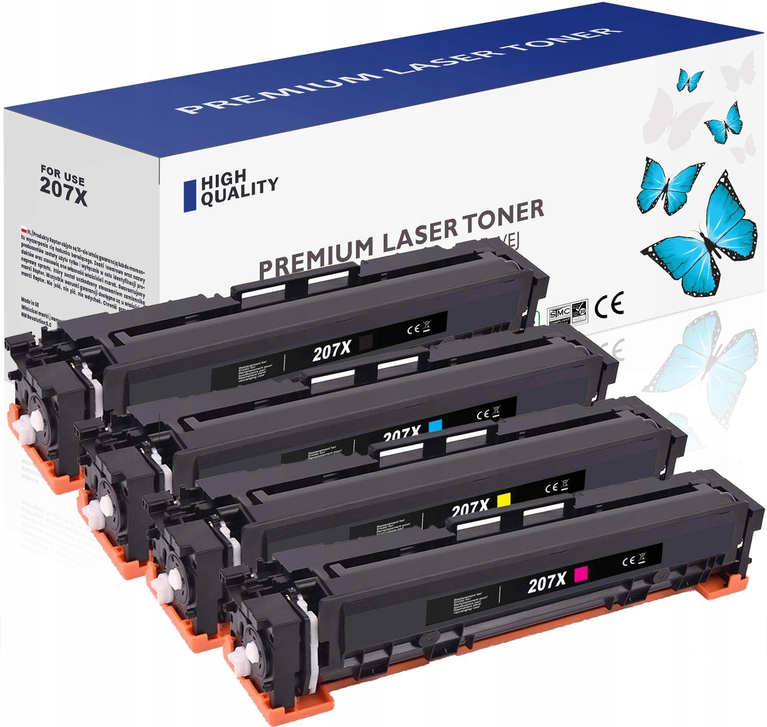 4x Toner Do Hp Laserjet Pro Mfp M282nw M283cdw