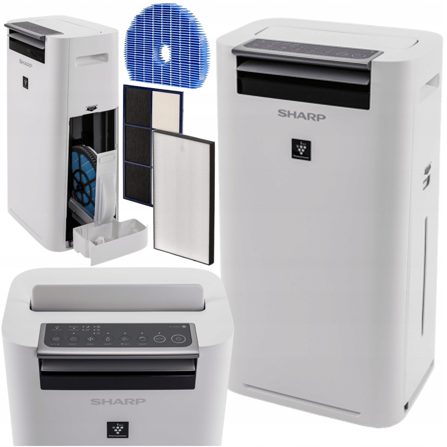 Čistič Sharp KC-G40EUW zvlhčovač ionizátor