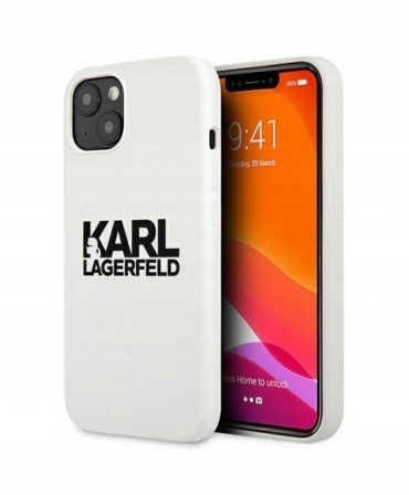 Karl Lagerfeld Silicone pouzdro pro iPhone 13 Mini