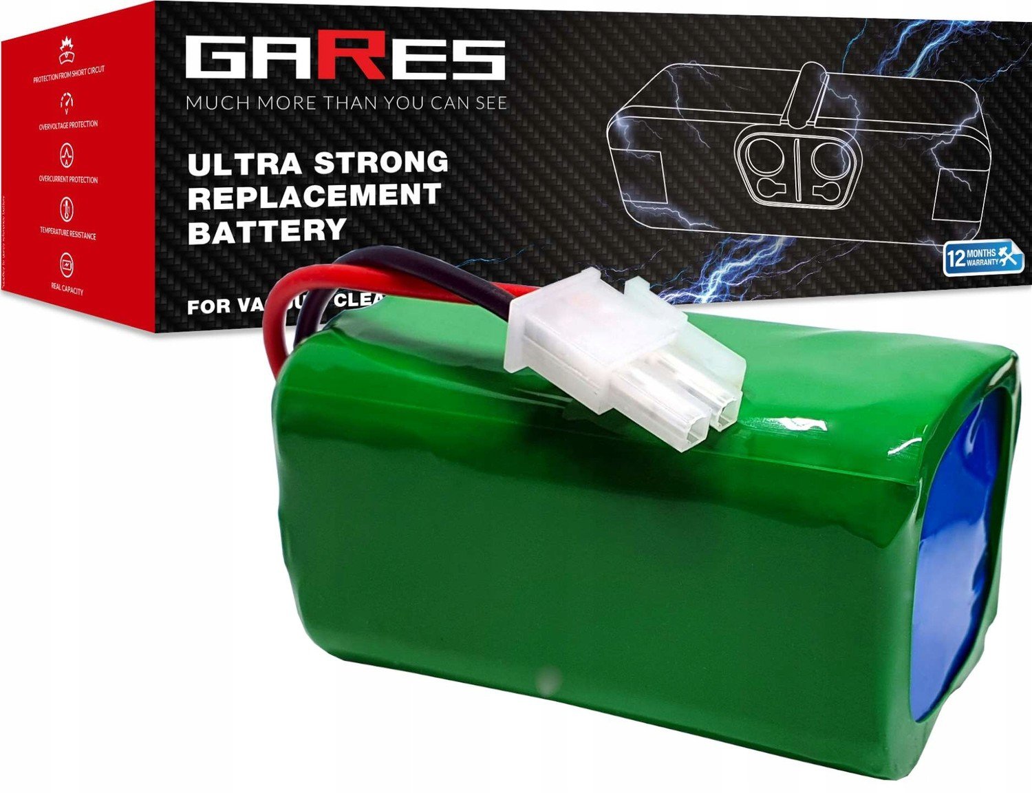 Baterie pro Ilife A4s A6 V7s A8 +66%