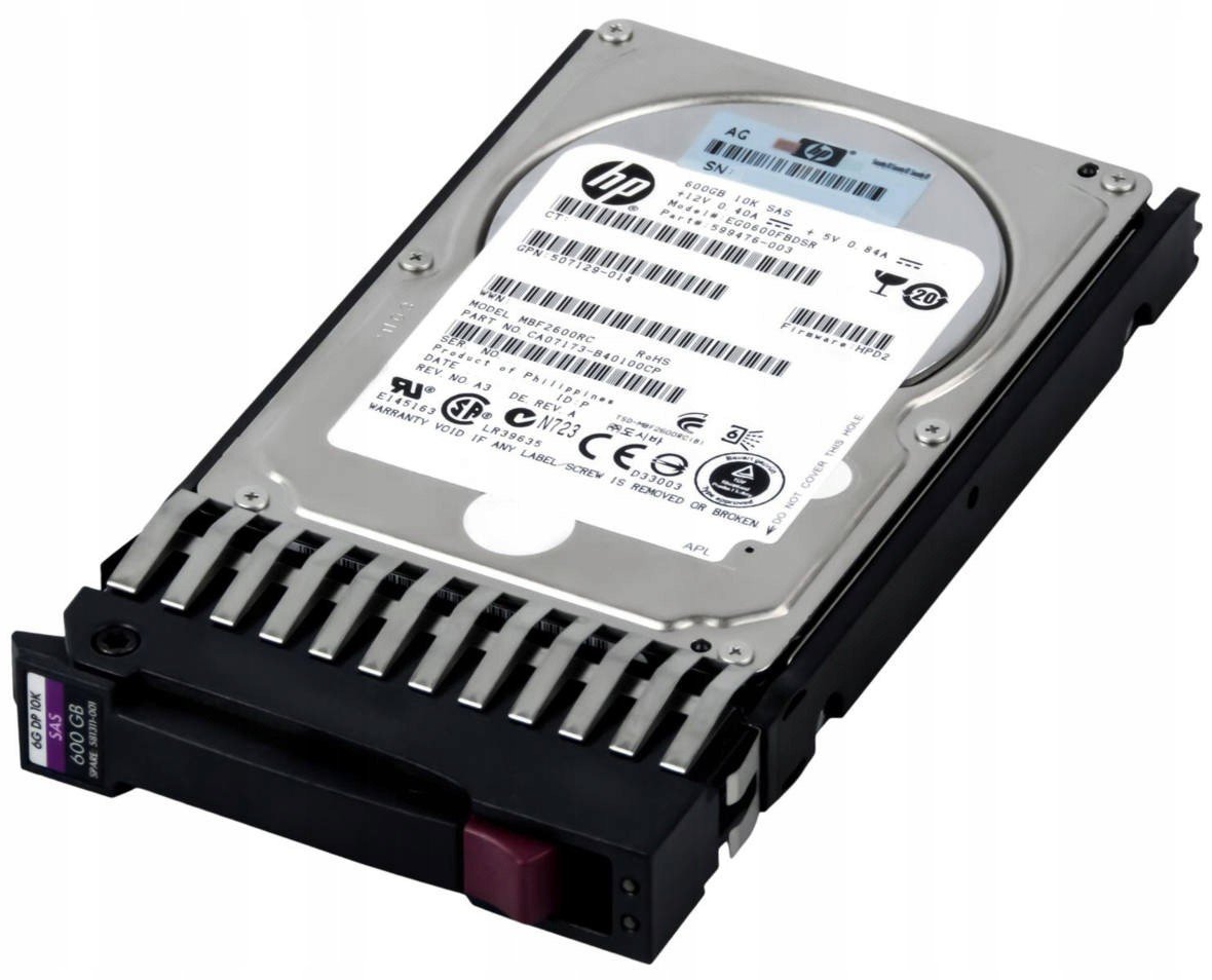 Disk Hdd Hp EG0600FBDSR 600GB 10000RPM Sas