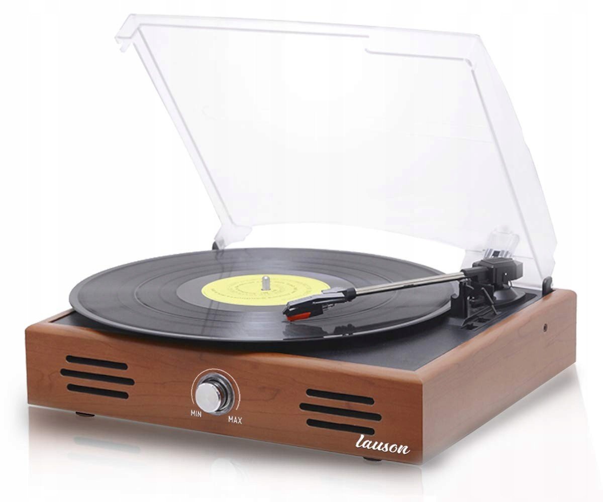 Gramofon Retro Vinyl Vintage Výstup Rca 3 Rychlostní