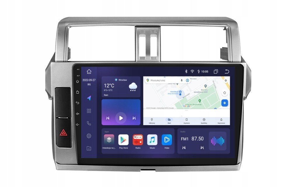 Navigace Android Toyota Land Cruiser Dsp Carplay