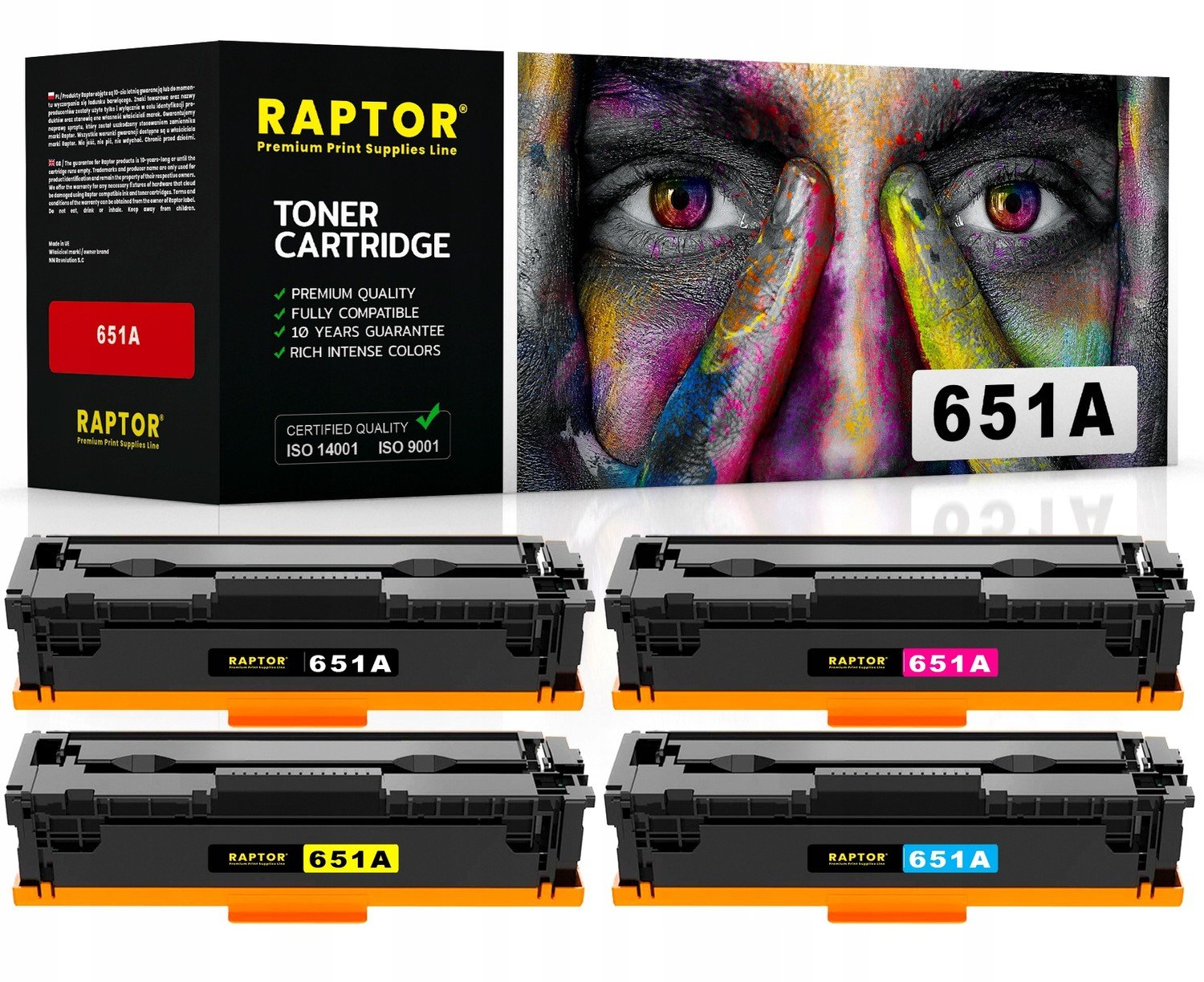 4x Toner Do Hp Laserjet 651A M775f M775z M775zm