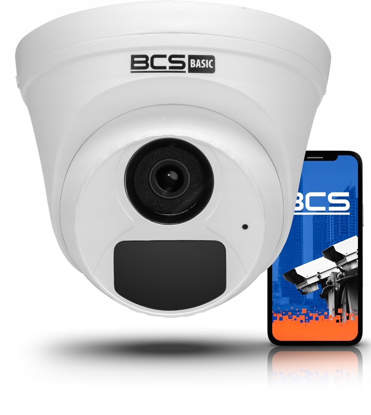 BCS-B-EIP15FR3 Dome Ip kamera 5MPx 2K+ Apka