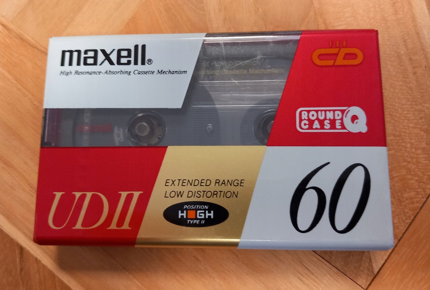 Maxell Udii 60 magnetofonová kazeta