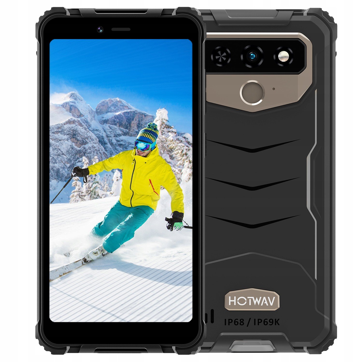 Smartphone Hotwav T5 Max 4/64GB 6050mAh Nfc šedý
