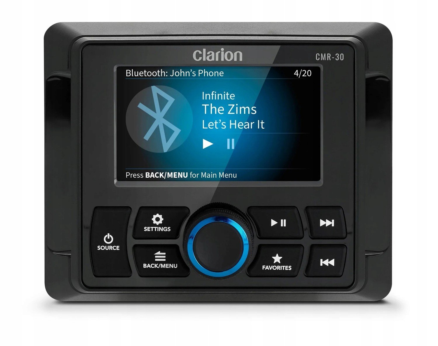 Clarion CMR-30 Dálkové ovládání pro rádio Marine CMM-30