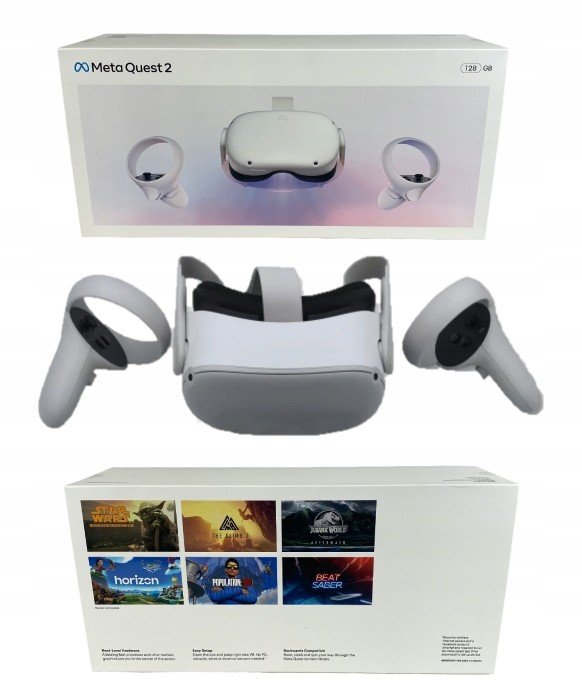Vr brýle Oculus Meta Quest 2 128 Gb a 2 ovladače