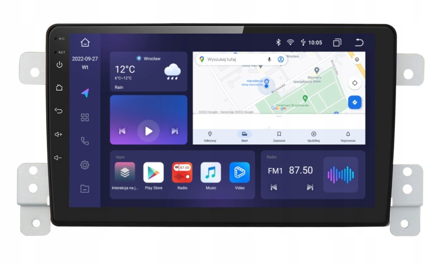 Navigace Android Suzuki Grand Vitara II 4/64 Dsp
