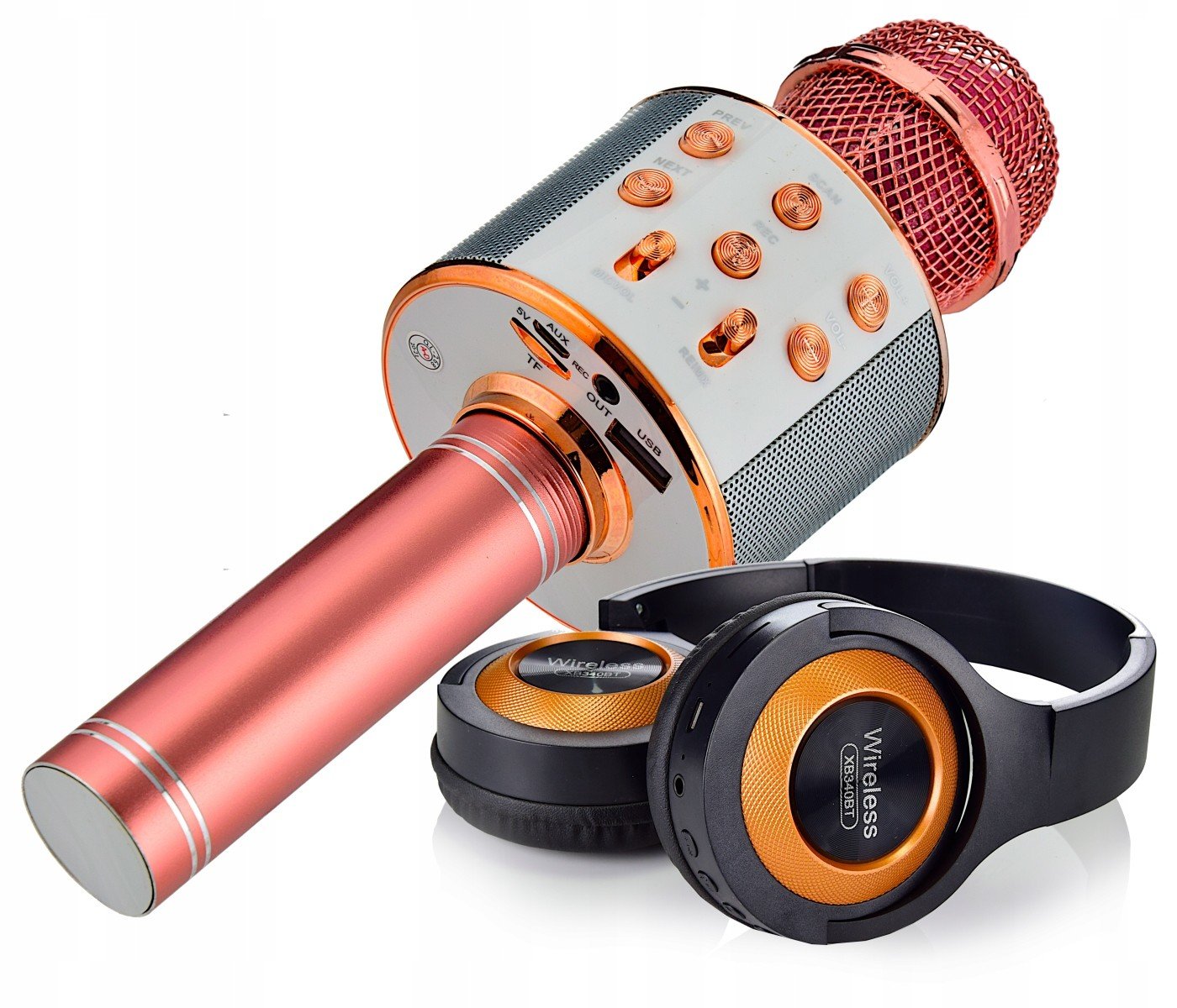DMX Mikrofon Bezdrátová Sluchátka Pro Dítě