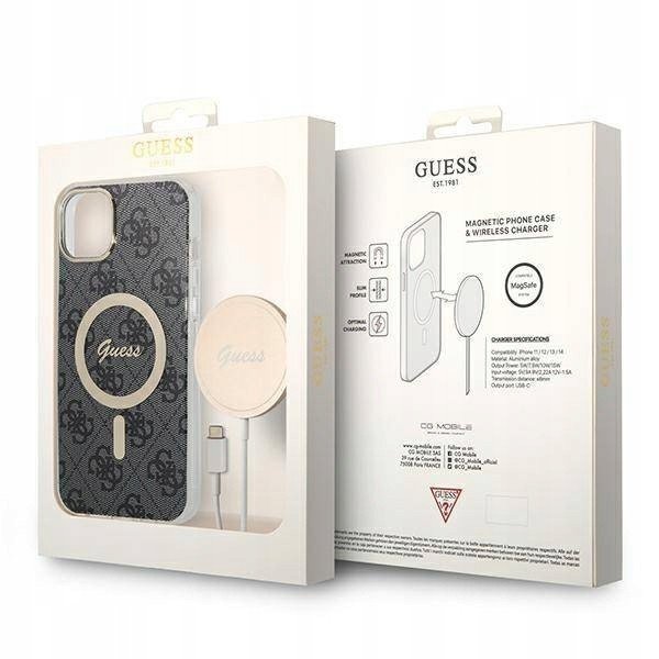 Set Guess GUBPP14SH4EACSK pouzdro+ nabíječka iPhone