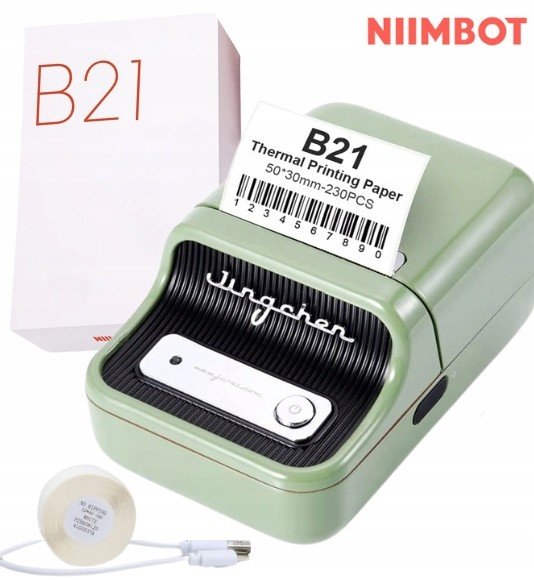 Tiskárna Štítků Nálepek Aplikace Niimbot B21