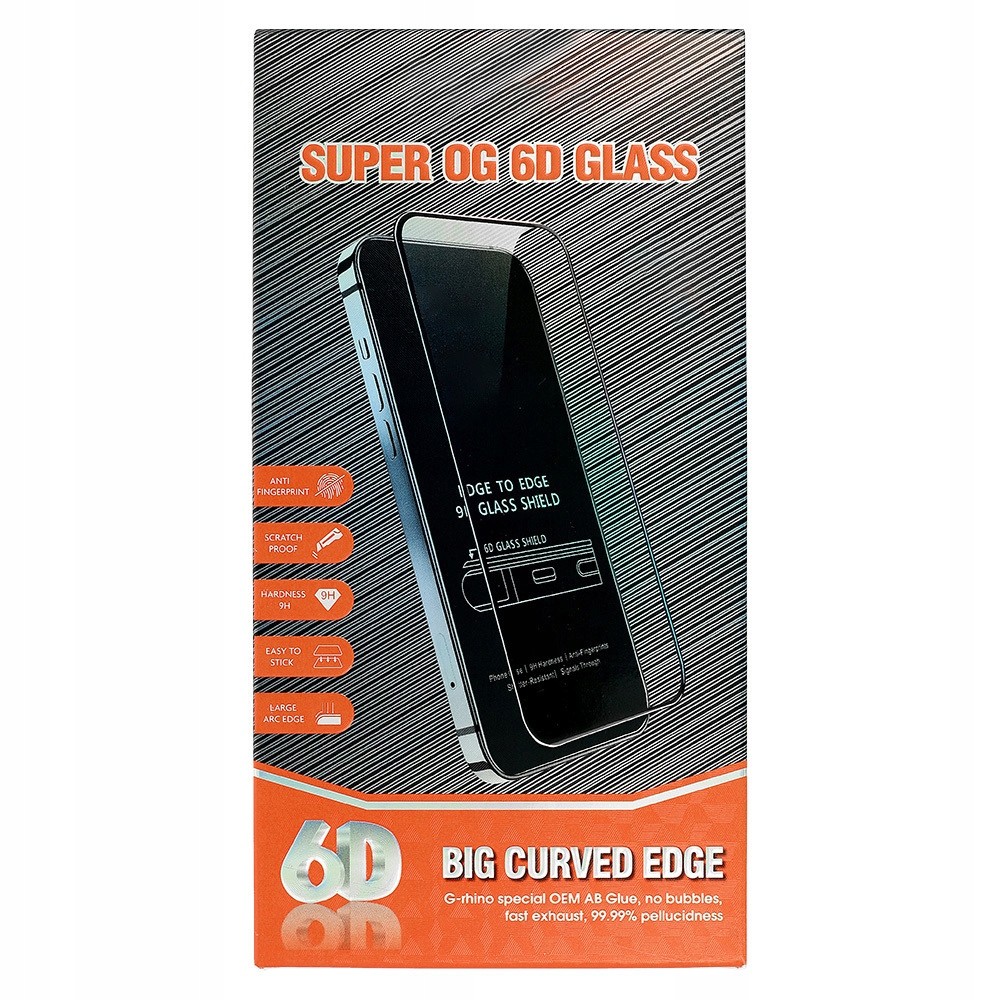 Tvrzené sklo Full Glue 6D pro Iphone 14 Plus Ča