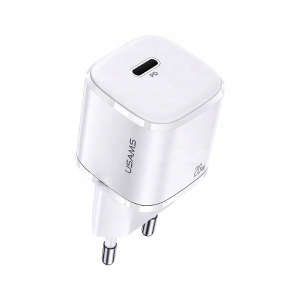 Síťová nabíječka Usams T36 mini 1xUSB-C 20W PD3.