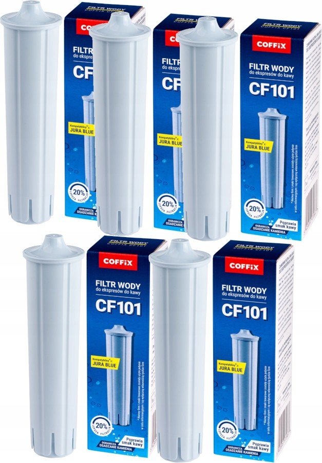 Filtr do kávovaru Jura (náhrada) Výkonný 60L x5