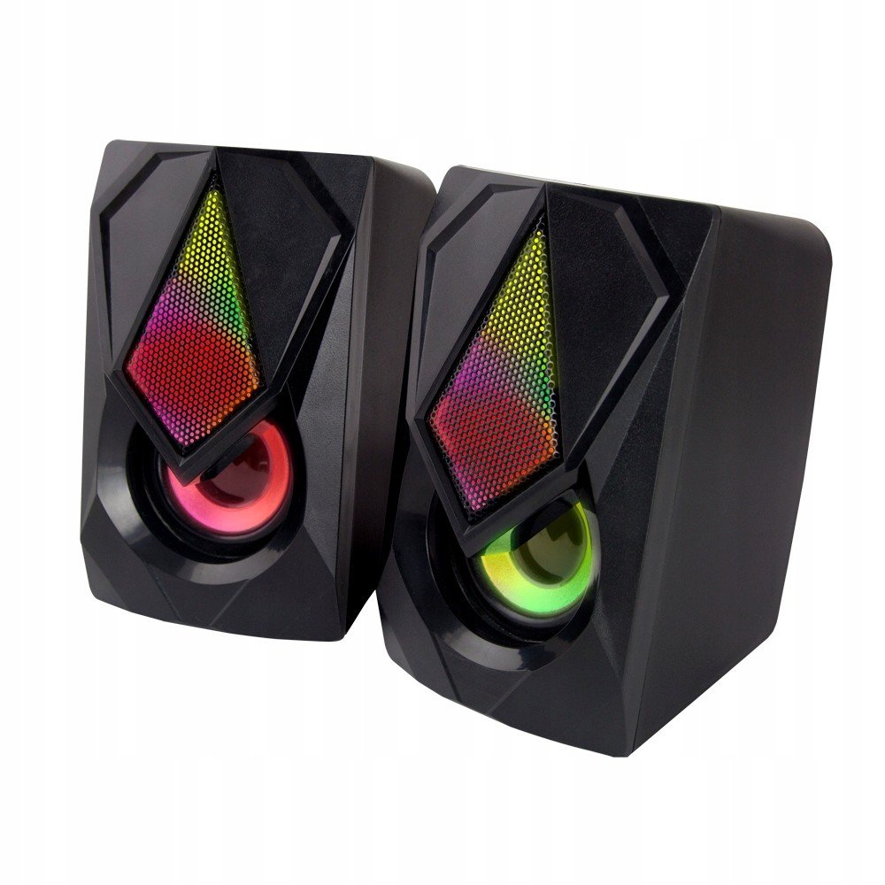 EGS102 Esperanza reproduktory 2.0 usb led rainbow boog