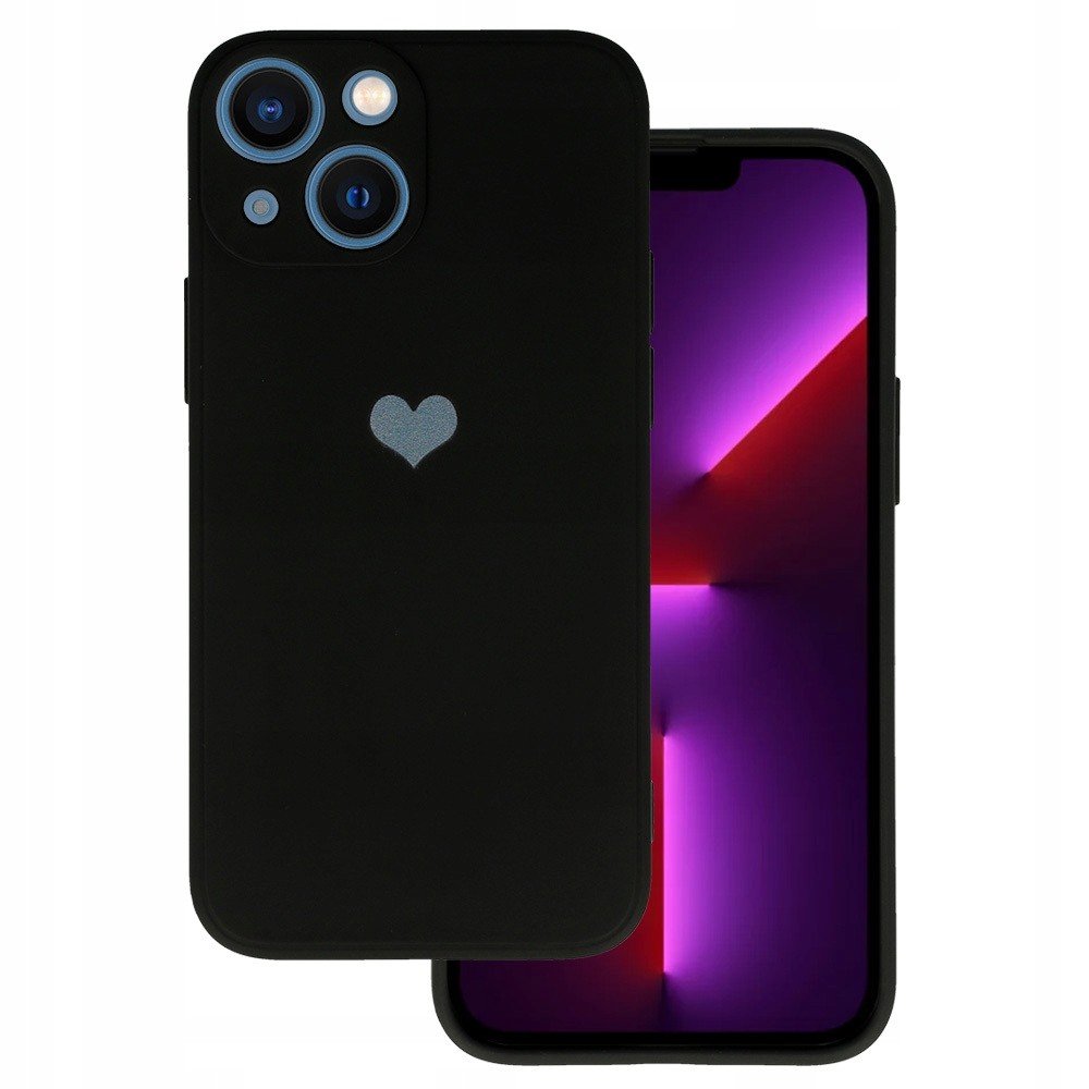 Vennus Silicone Heart Case pro iPhone 14 Plus vzor