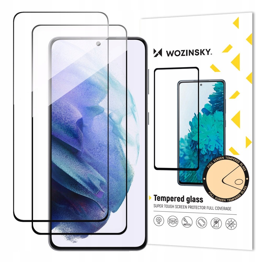 Wozinsky 2x knížkové pouzdro pro Samsung Galaxy S23