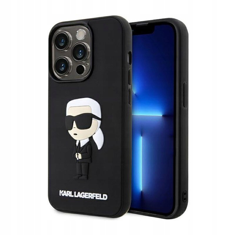 Karl Lagerfeld 3D Rubber Nft Ikonik Kryt na iPhone