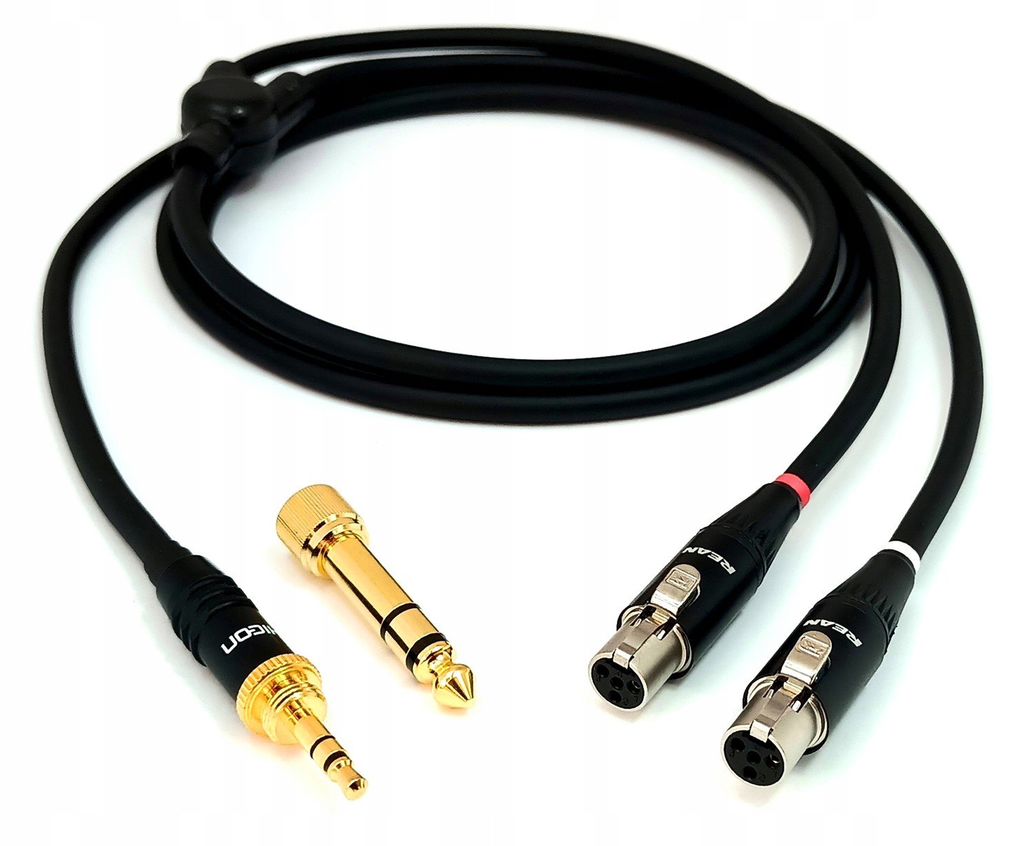 Audeze LCD Ručně vyrobený kabel 3,5+6,3mm Mogami