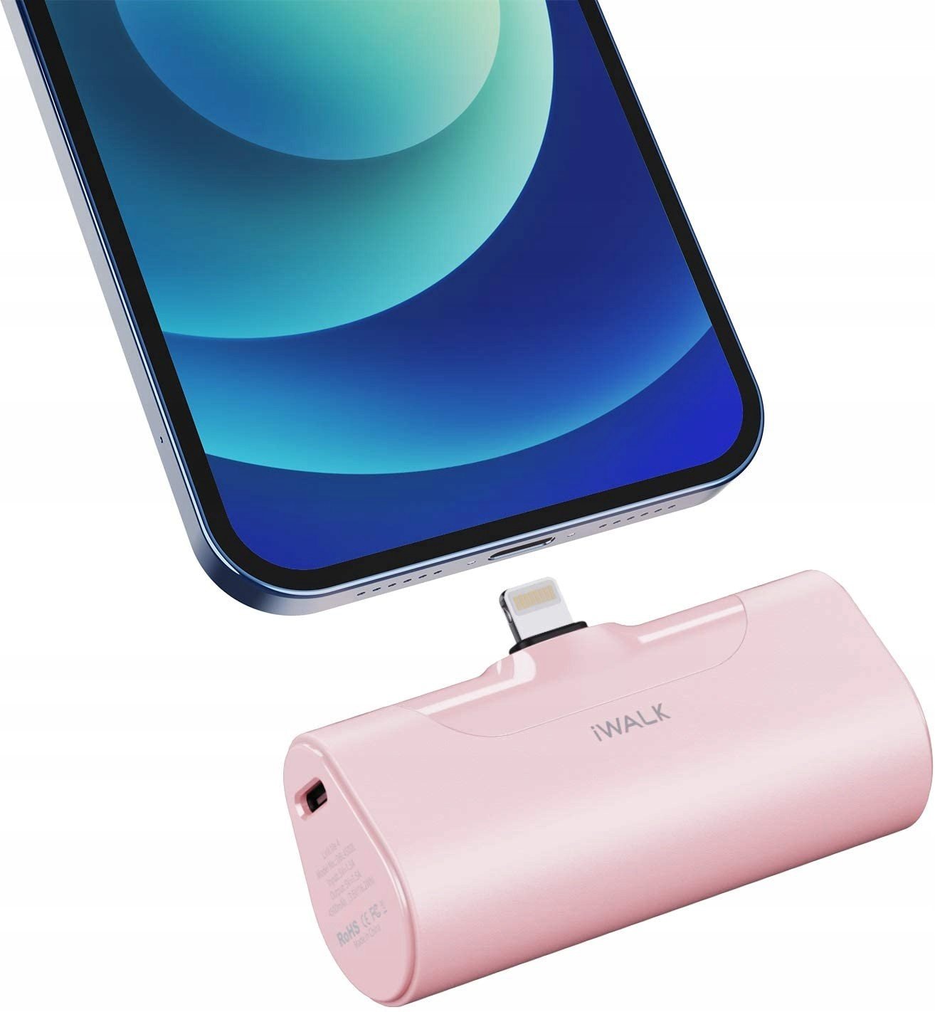 Powerbanka Rose Gold Iphone Kabelka Malá 4500 Mah