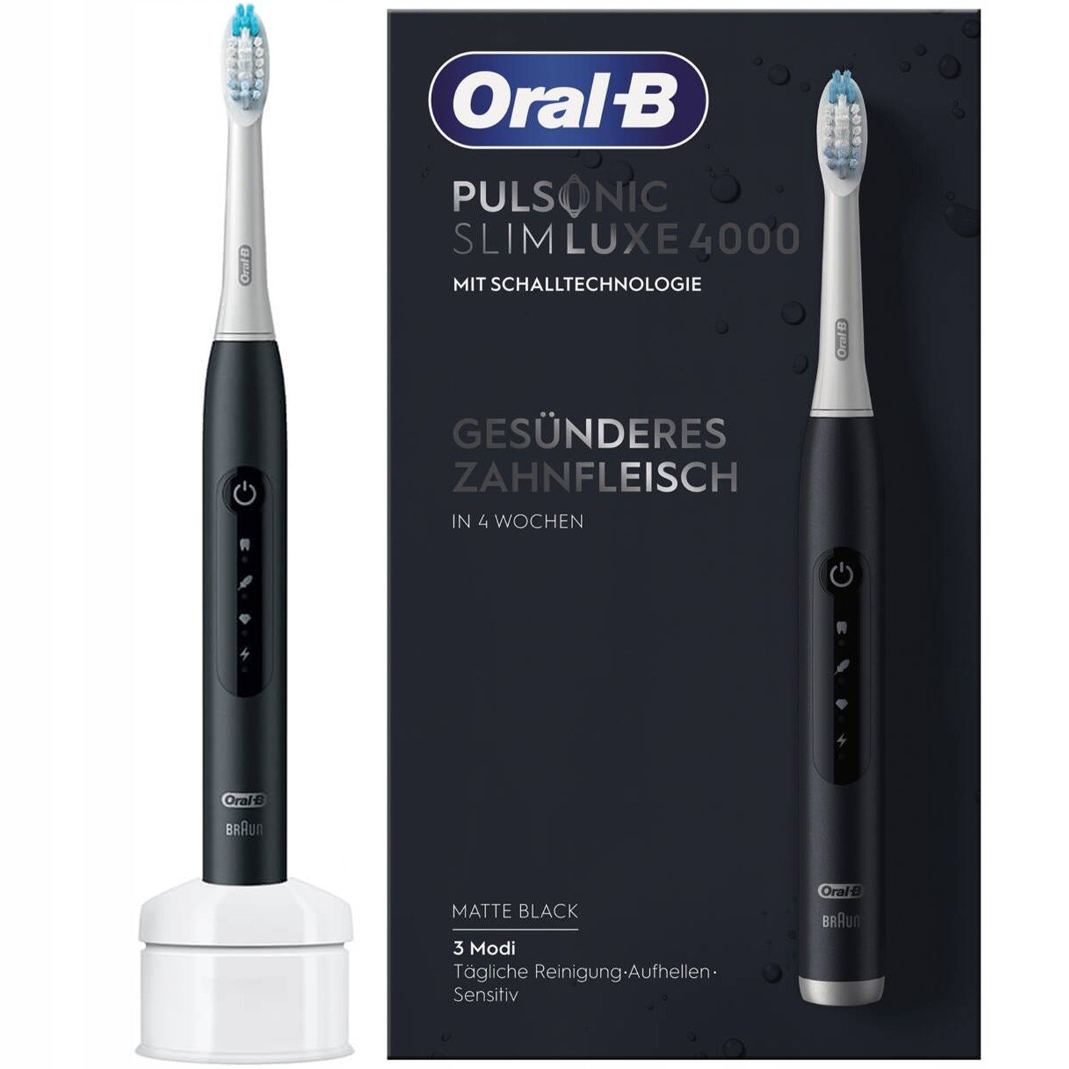 Oral-b Pulzonic Slim Luxe 4000 Black Kartáček