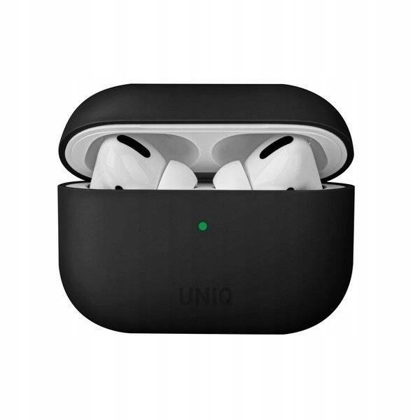 Uniq pouzdro Lino AirPods Pro Silicone černé/ink bla