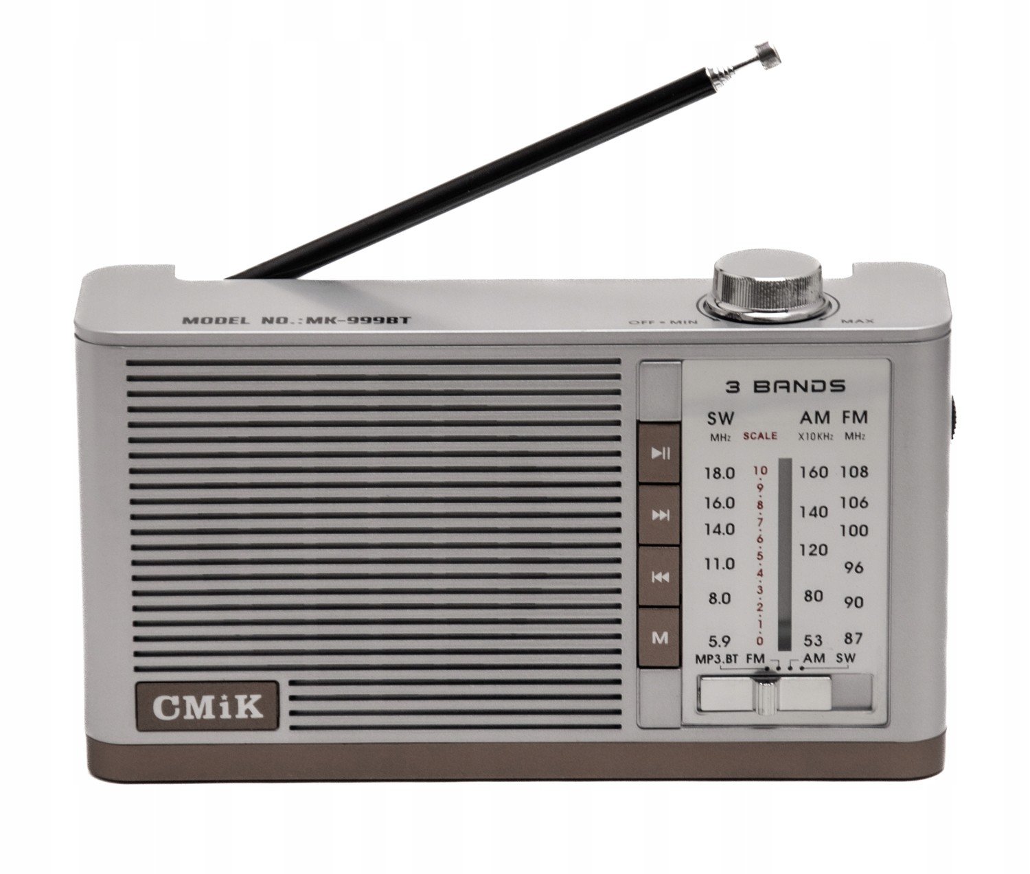 Bluetooth Reproduktor Rádio Fa Am Sw Bass Flashdisk