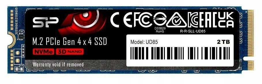 Ssd disk Silicon Power UD85 2TB M.2 PCIe NVMe Gen4