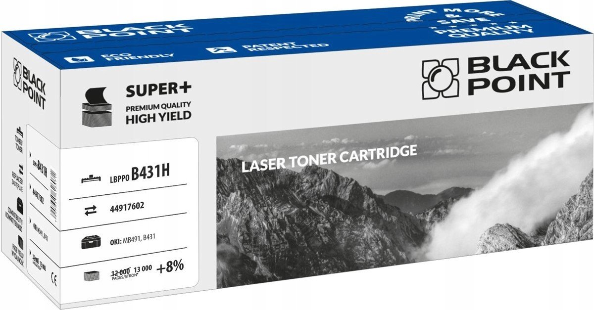 Toner Do Oky 44917602 MB491DN B431D B431DN Nový