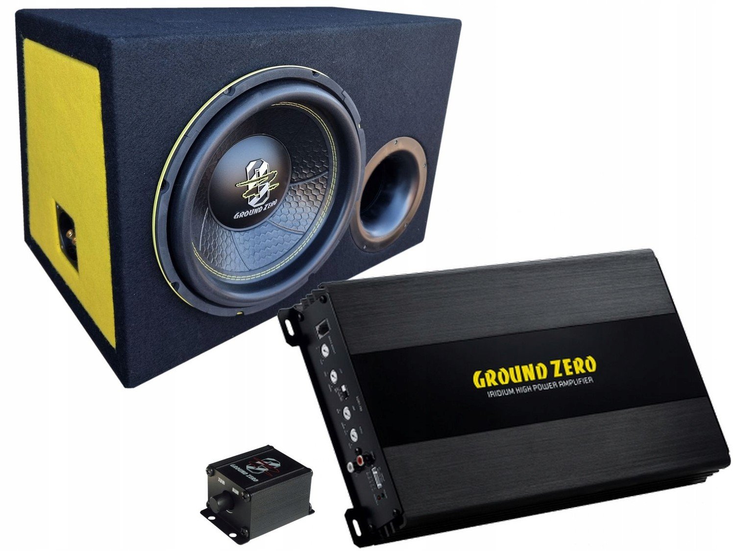 Ground Zero Gziw 10XSPL D2 kabely subwoofer