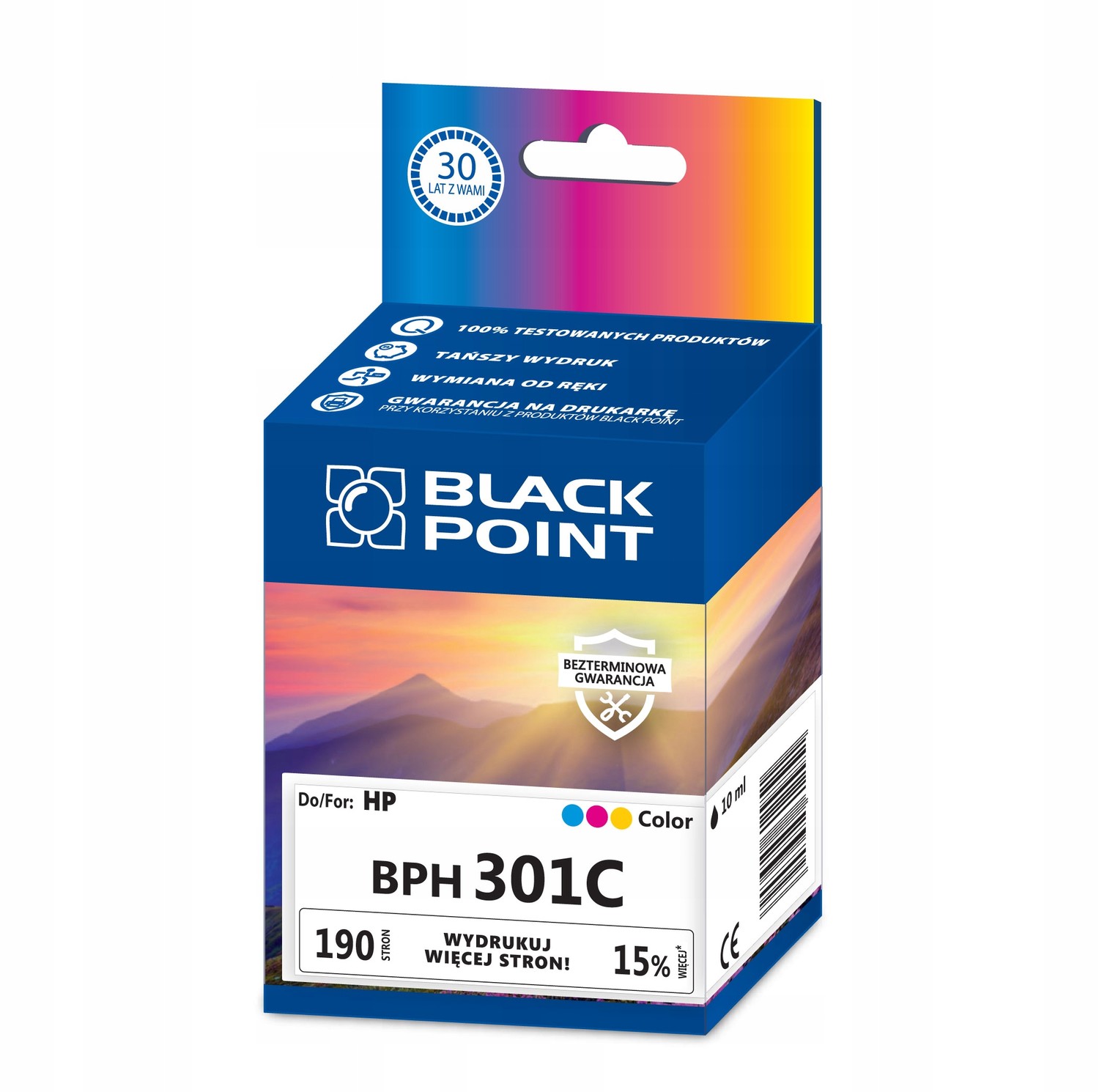 Inkoust Black Point pro Hp DeskJet 3050 1000 CH562EE