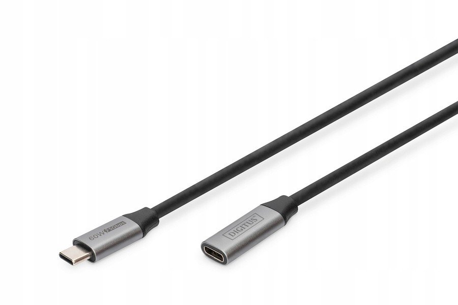 Prodlužovací kabel Usb-c 3.1 Kabel 60W 5Gbs Pd 60Hz 4K 1M