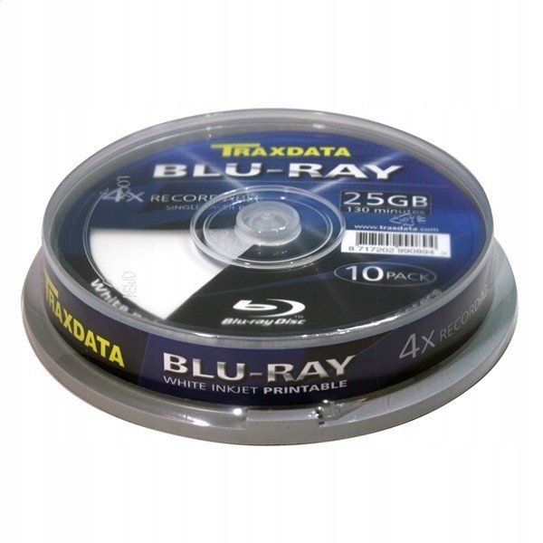 Blu-ray 25GB 4X Bd-r *10 Ks