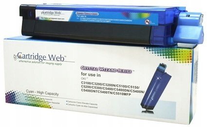 Toner Cartridge Web Cyan Oki C3100/C5100/C5450