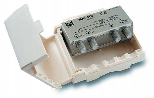 Multiplexer MM-307 Uhf-uhf-vhf/fm stožár Alcad
