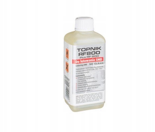 RF800 Platný Topnik Flux 100ml Závěr