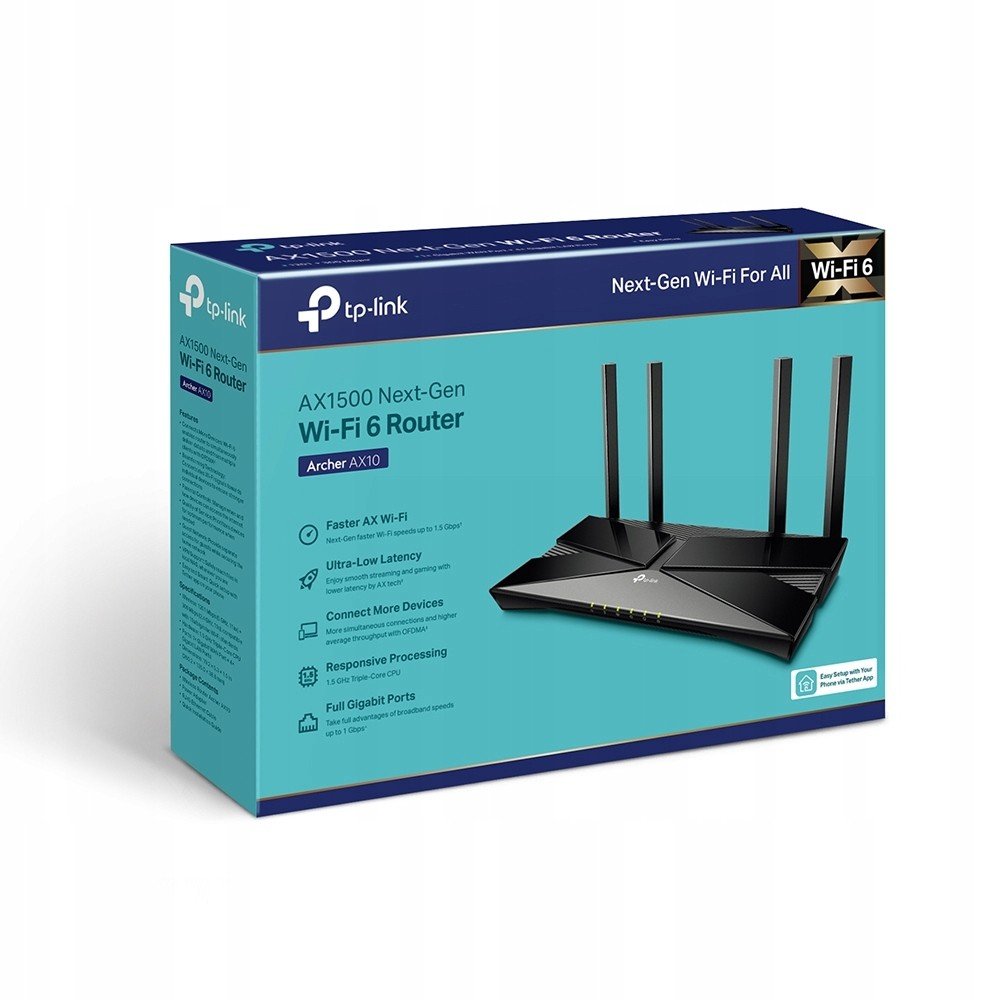 Router Tp-link Archer Wi-Fi 6 AX10 AX1500