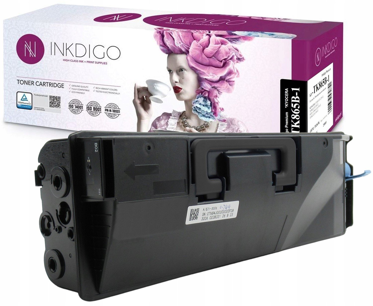 Toner Do Kyocera TK-865K 250ci 300ci Premium XL