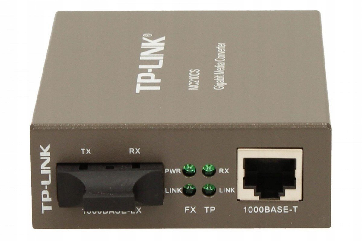 Tp-link MC210CS mediální převodník 1GBE Single-mode